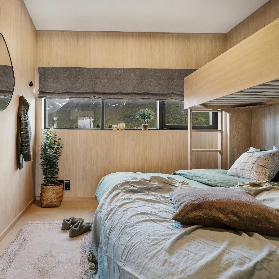 New! Luxury Cabin In Beautiful Lofoten Kleppstad Bagian luar foto