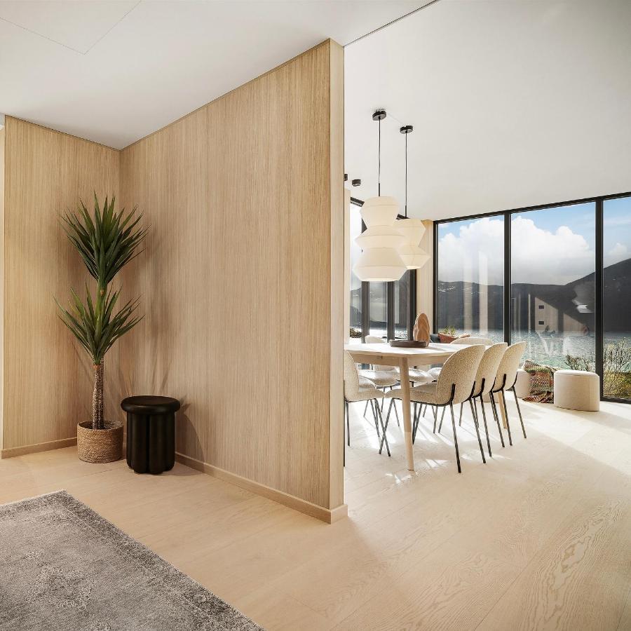 New! Luxury Cabin In Beautiful Lofoten Kleppstad Bagian luar foto